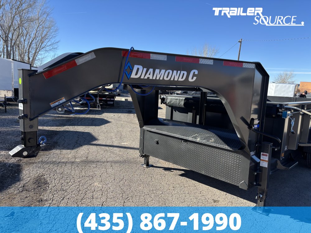 7x16 Diamond C LPT-GN 307 Gooseneck Dump