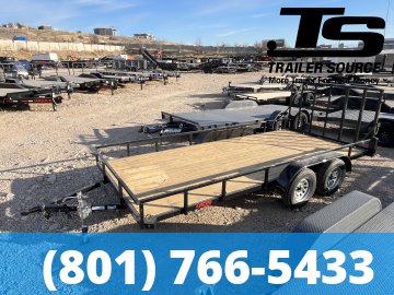 7x16 Echo EA-16-15T Utility Trailer - 7K GVWR