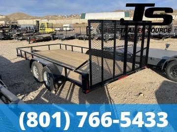 7x16 Echo EA-16-15T Utility Trailer - 7K GVWR