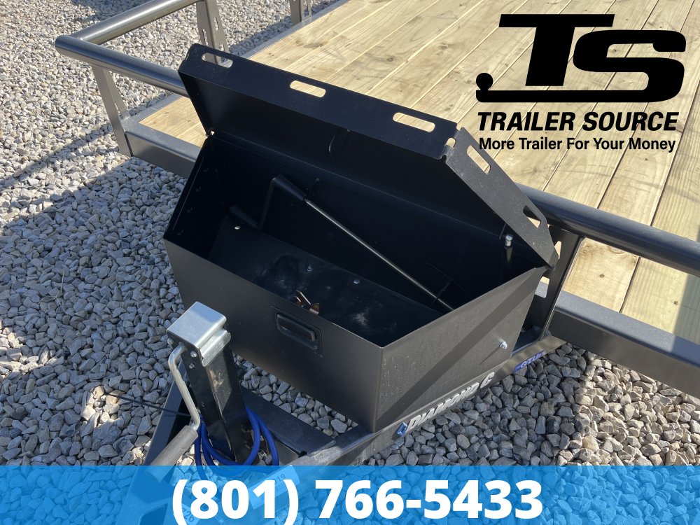 7x16 Diamond C GTU 235 Utility Trailer - 7K GVWR