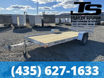 7x14 Bear Track BTU-W Aluminum Utility Trailer - 3.5K GVWR -