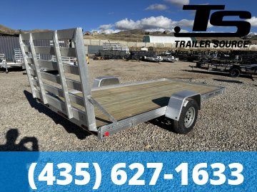 7x14 Bear Track BTU-W Aluminum Utility Trailer - 3.5K GVWR -