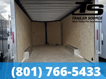 8.5x20 Alcom Aluminum EZ Hauler XLT Auto Trailer - 7'0" Interior - 10K GVWR -