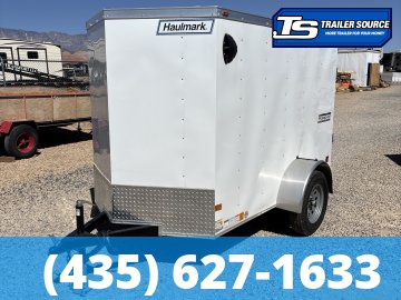 5x8 Haulmark Passport Enclosed Cargo Trailer - 5'6" Interior - 3.5K GVWR - Rear Swing Door