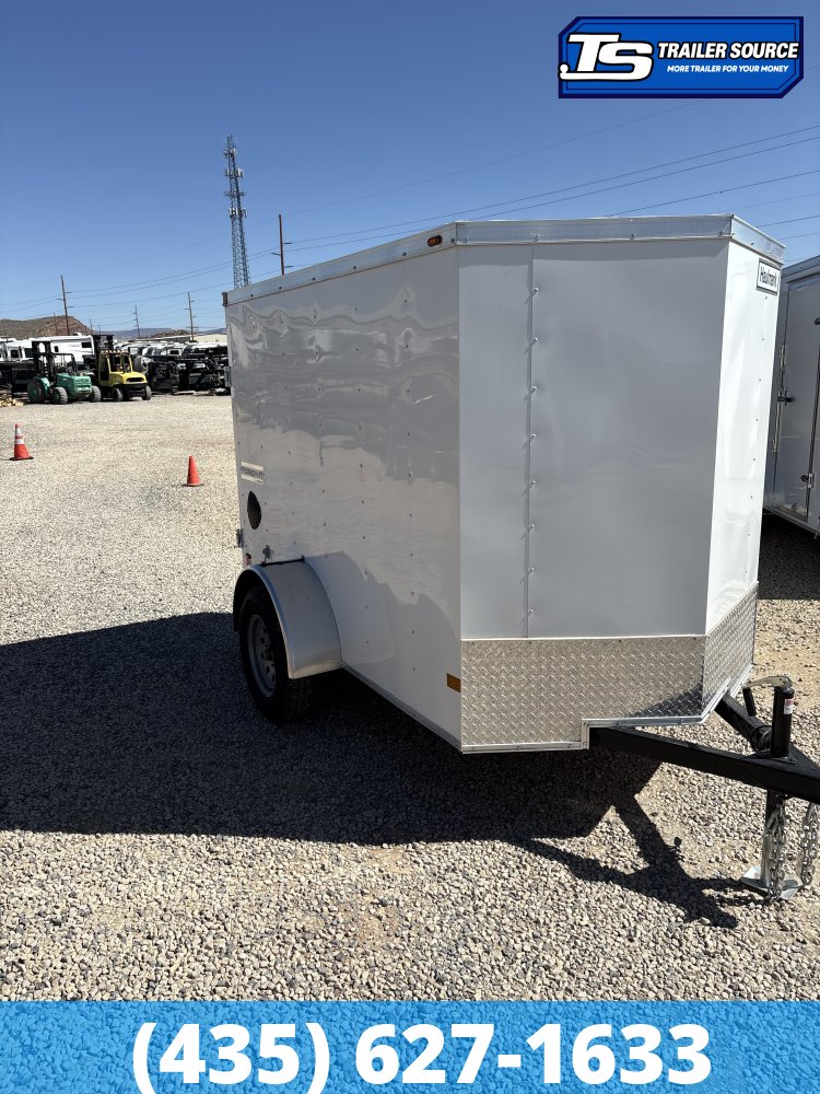 5x8 Haulmark Passport Enclosed Cargo Trailer - 5'6" Interior - 3.5K GVWR - Rear Swing Door