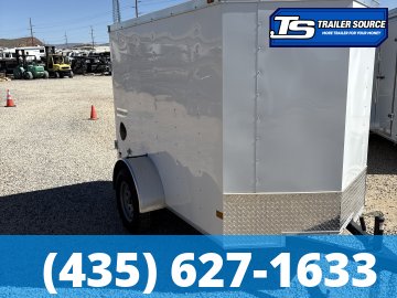 5x8 Haulmark Passport Enclosed Cargo Trailer - 5'6" Interior - 3.5K GVWR - Rear Swing Door