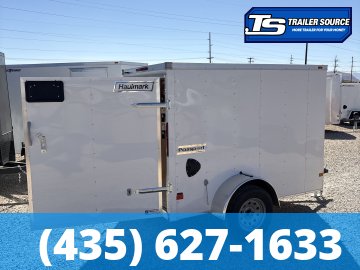5x8 Haulmark Passport Enclosed Cargo Trailer - 5'6" Interior - 3.5K GVWR - Rear Swing Door