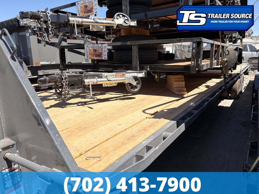 8.5x36 Lamar FD Gooseneck Equipment Trailer - 25K GVWR - Max Ramps