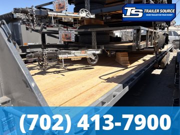 8.5x36 Lamar FD Gooseneck Equipment Trailer - 25K GVWR - Max Ramps