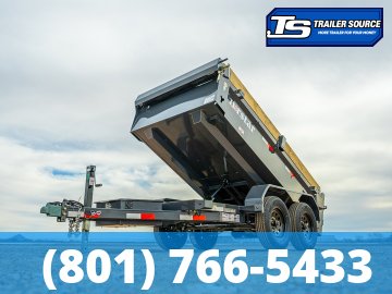 5x10 Norstar Iron Bull DCB Dump Trailer - 20" Sides - 7K GVWR -