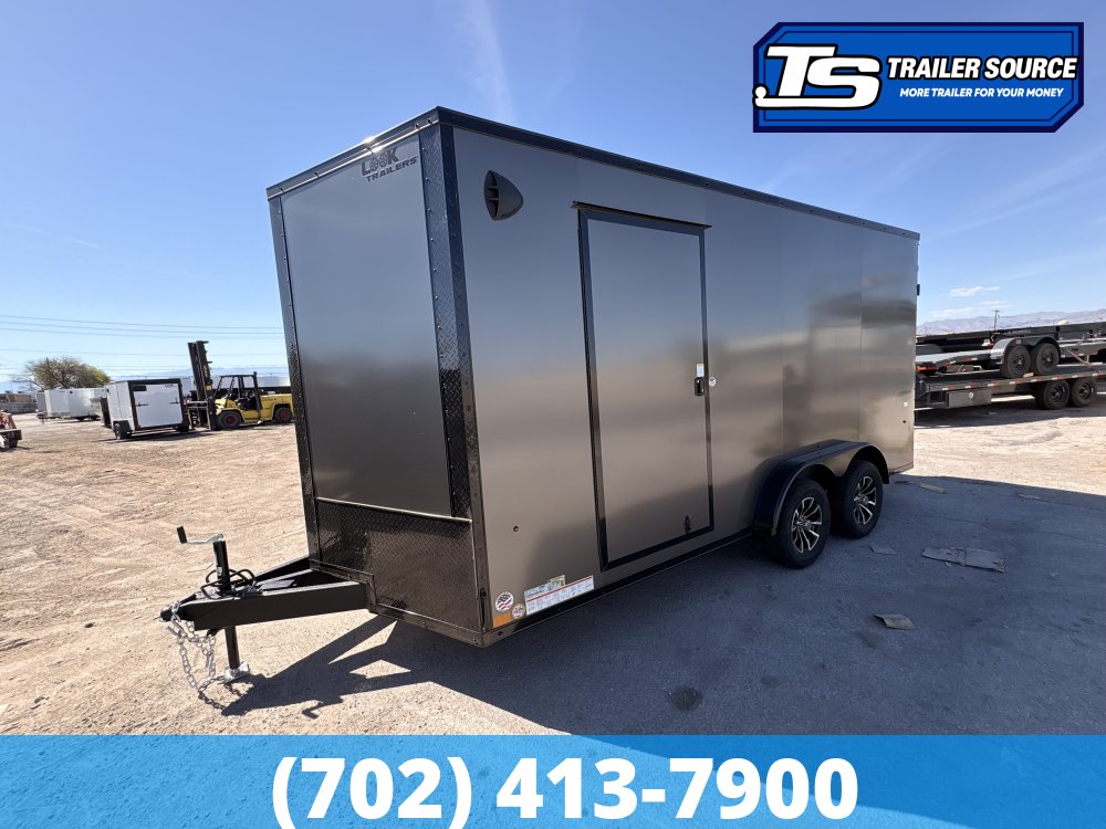 7.5x16 Look Element SE Enclosed Cargo Trailer - 7'0" Interior - 7K GVWR -