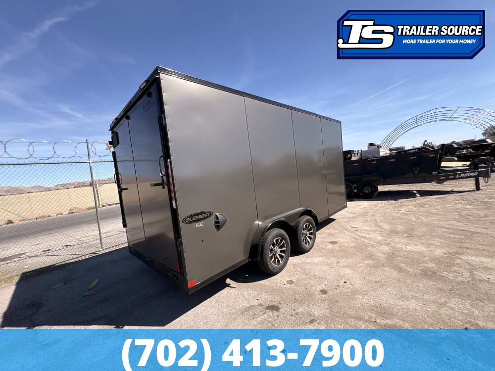 7.5x16 Look Element SE Enclosed Cargo Trailer - 7'0" Interior - 7K GVWR -