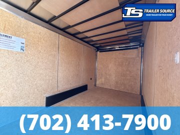 7.5x16 Look Element SE Enclosed Cargo Trailer - 7'0" Interior - 7K GVWR -