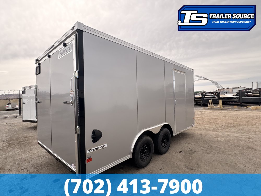 8.5x16 Haulmark Transport Enclosed Cargo Trailer - 7'0" Interior - 10K GVWR -