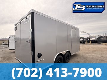 8.5x16 Haulmark Transport Enclosed Cargo Trailer - 7'0" Interior - 10K GVWR -