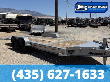 7x20 Diamond C HDT 208 Tilt Trailer - 18K GVWR -