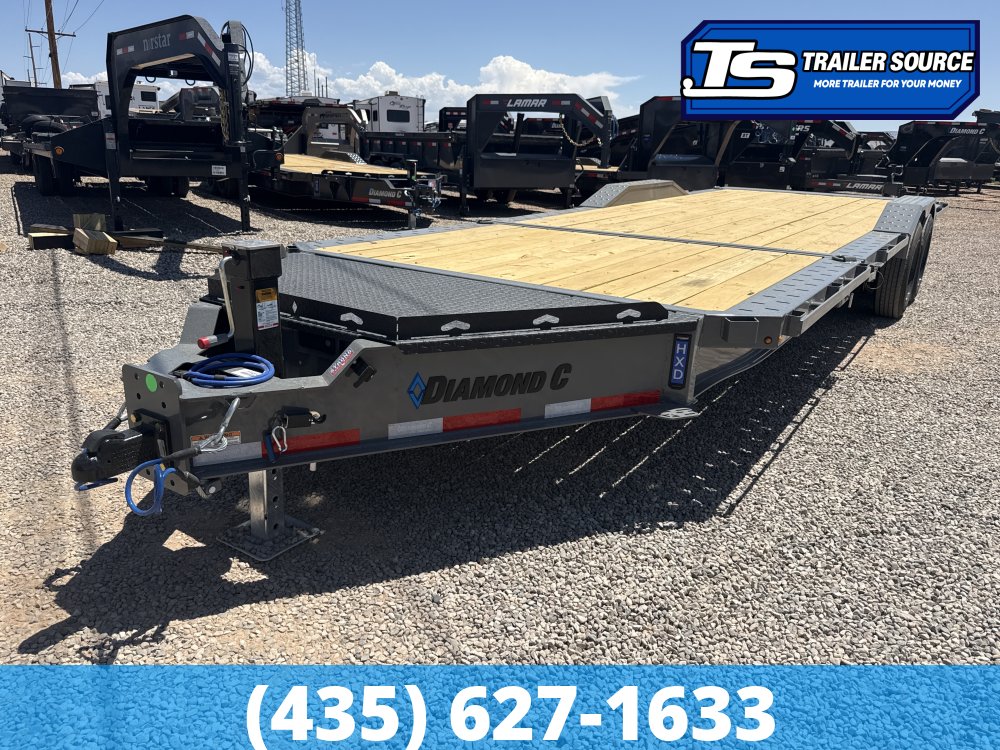 8.5x24 Diamond C HXD 208 Wide Body w/ Drive Over Fenders Tilt