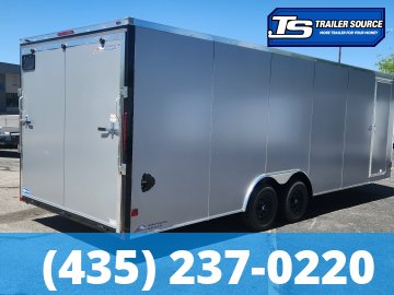 8.5x24 American Hauler Arrow Deluxe Enclosed Cargo Trailer - 7'0" Interior - 10K GVWR - .080 PolyCor, Dovetail, Ramp Door, Ramp Extension