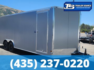 8.5x24 American Hauler Arrow Deluxe Enclosed Cargo Trailer - 7'0" Interior - 10K GVWR - .080 PolyCor, Dovetail, Ramp Door, Ramp Extension