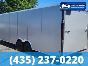 8.5x24 American Hauler Arrow Deluxe Enclosed Cargo Trailer - 7'0" Interior - 10K GVWR - .080 PolyCor, Dovetail, Ramp Door, Ramp Extension