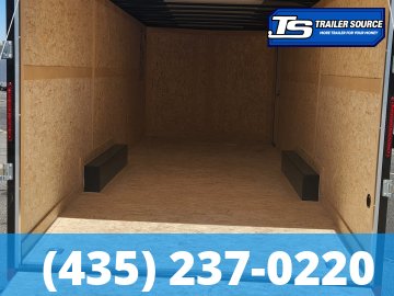8.5x24 American Hauler Arrow Deluxe Enclosed Cargo Trailer - 7'0" Interior - 10K GVWR - .080 PolyCor, Dovetail, Ramp Door, Ramp Extension