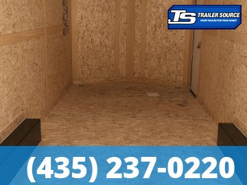 8.5x24 American Hauler Arrow Deluxe Enclosed Cargo Trailer - 7'0" Interior - 10K GVWR - .080 PolyCor, Dovetail, Ramp Door, Ramp Extension