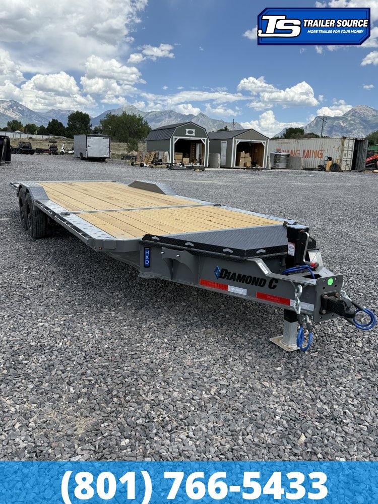 8.5x24 Diamond C HXD 210 Wide Body w/ Drive Over Fenders Tilt