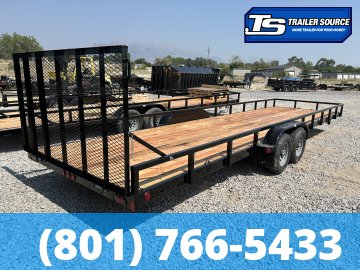 7x28 Echo EA-28-15T Utility Trailer - 10K GVWR -