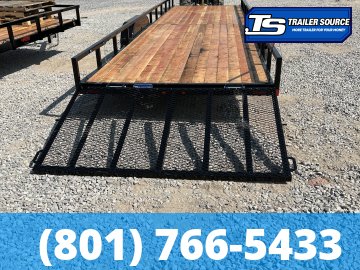 7x28 Echo EA-28-15T Utility Trailer - 10K GVWR -