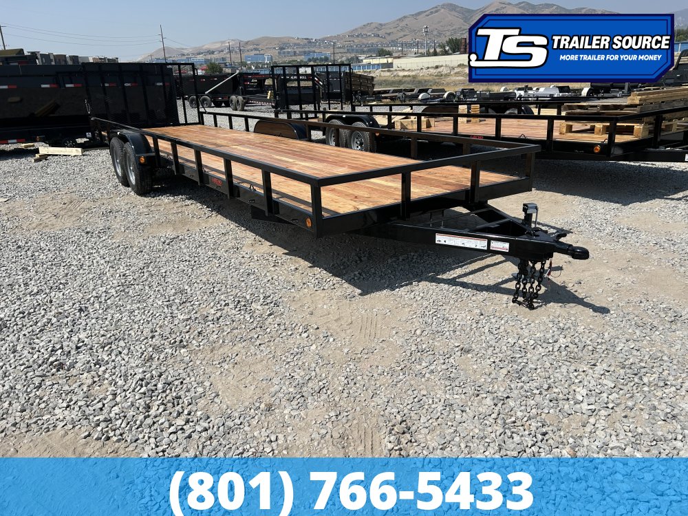 7x28 Echo EA-28-15T Utility Trailer - 10K GVWR -
