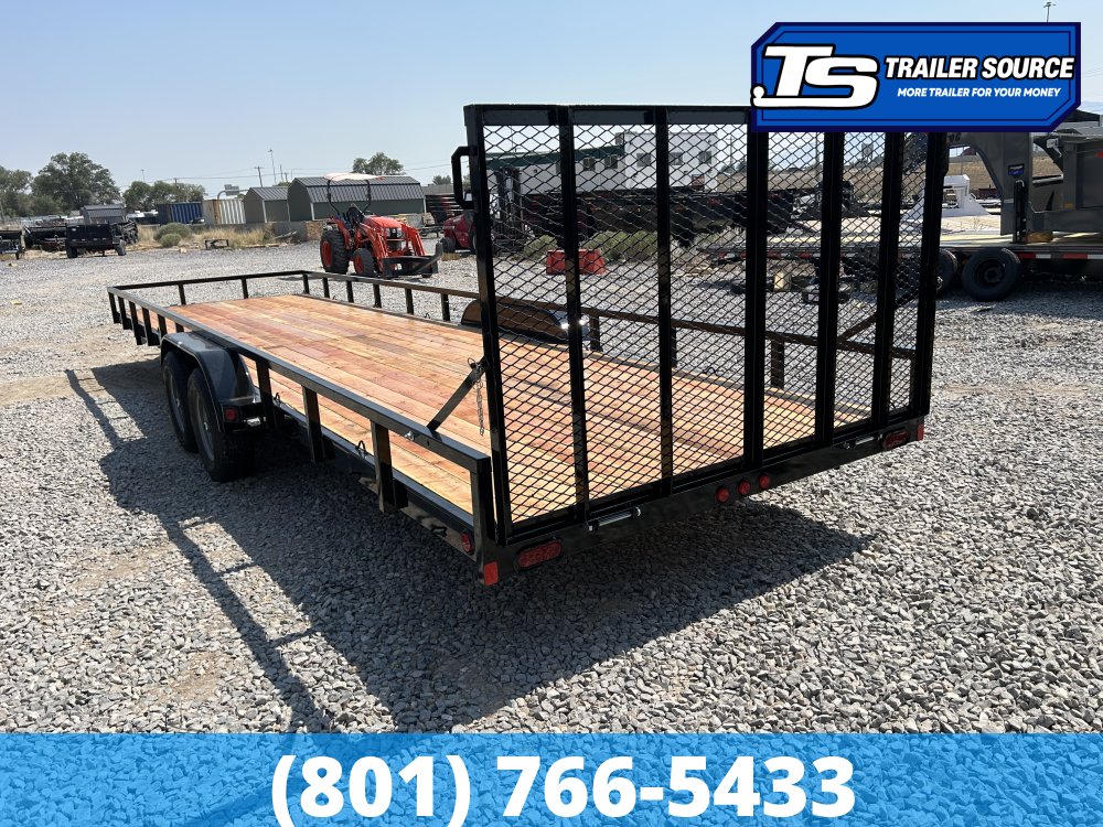 7x28 Echo EA-28-15T Utility Trailer - 10K GVWR -