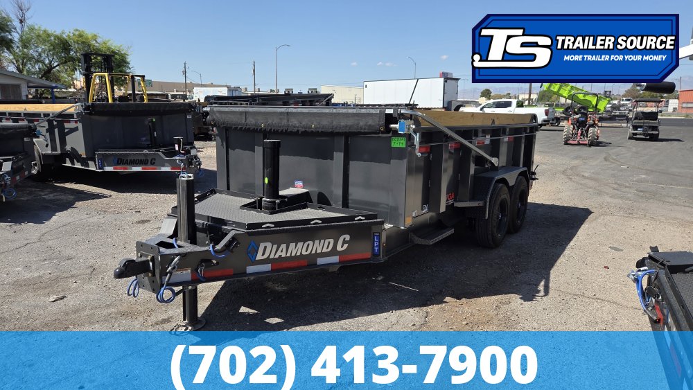7'x14' Diamond C LPT 208 Dump