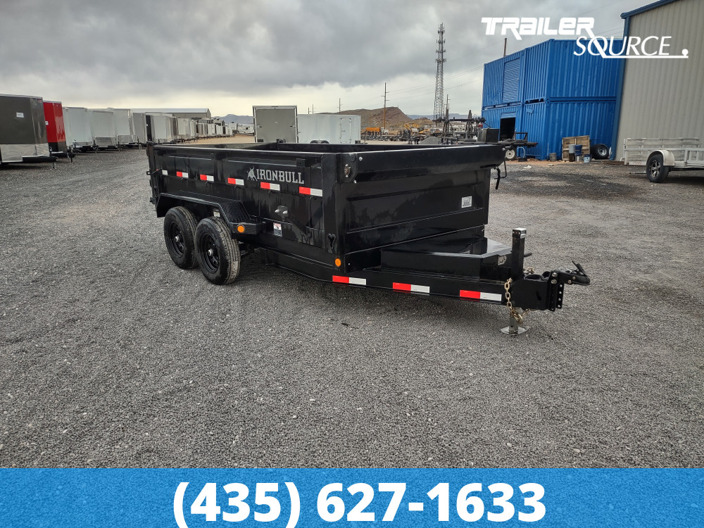 6x12 Iron Bull  24" Sides 10K Dump Trailer