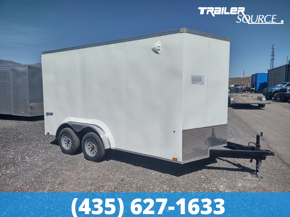 7.5x14 Pace American Journey 7'0" Interior 7K Enclosed Cargo