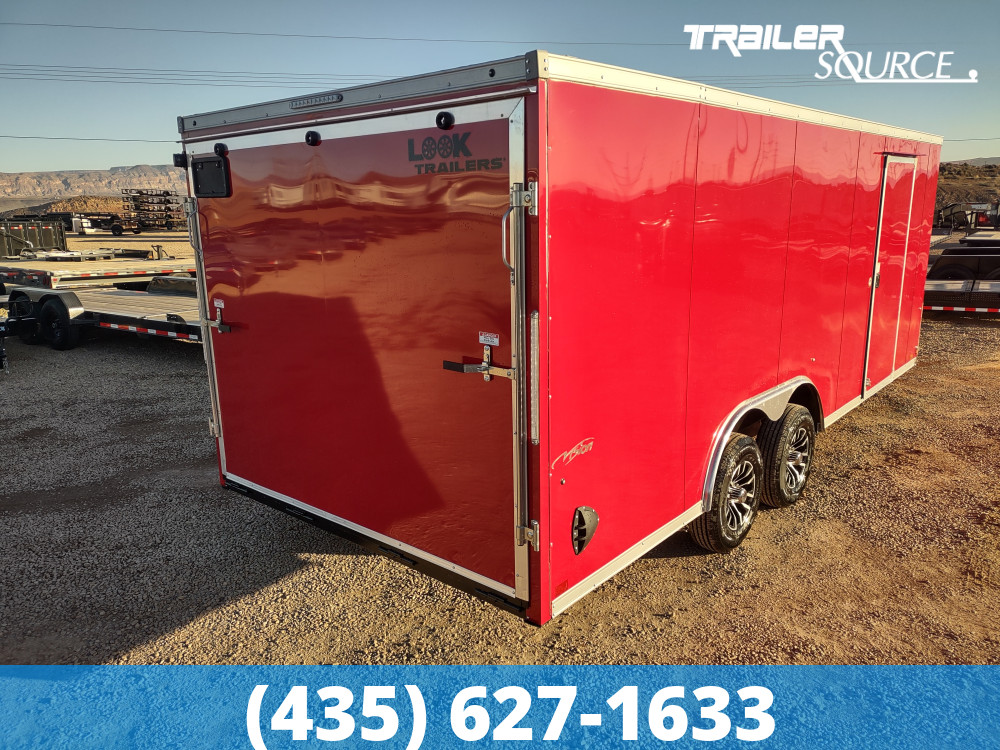 8.5x20 Look Vision 6'6" Interior 10K Enclosed Car Hauler