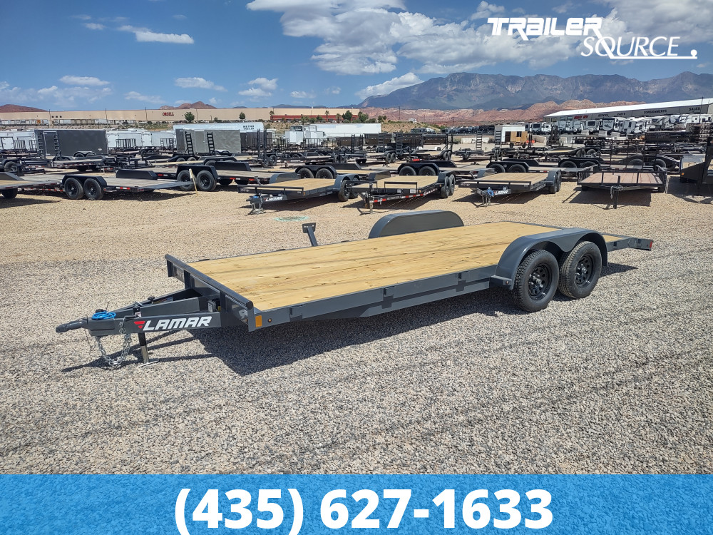 7x20 Lamar  7K Car Hauler Trailer