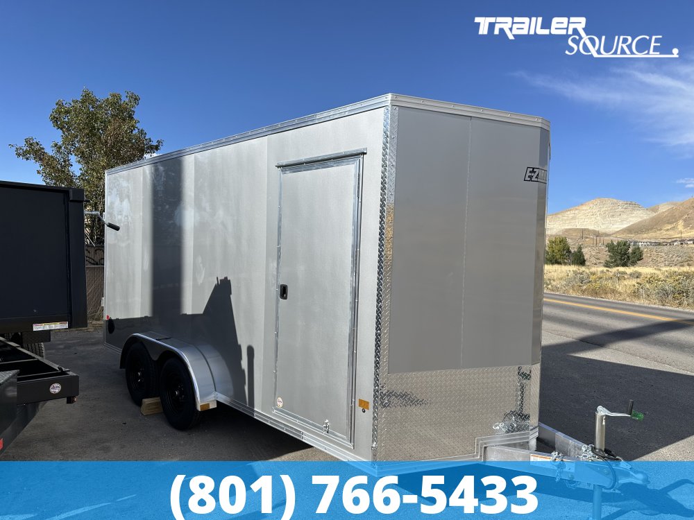 7.4x16 Alcom EZ Hauler 7'0" Interior Enclosed Cargo