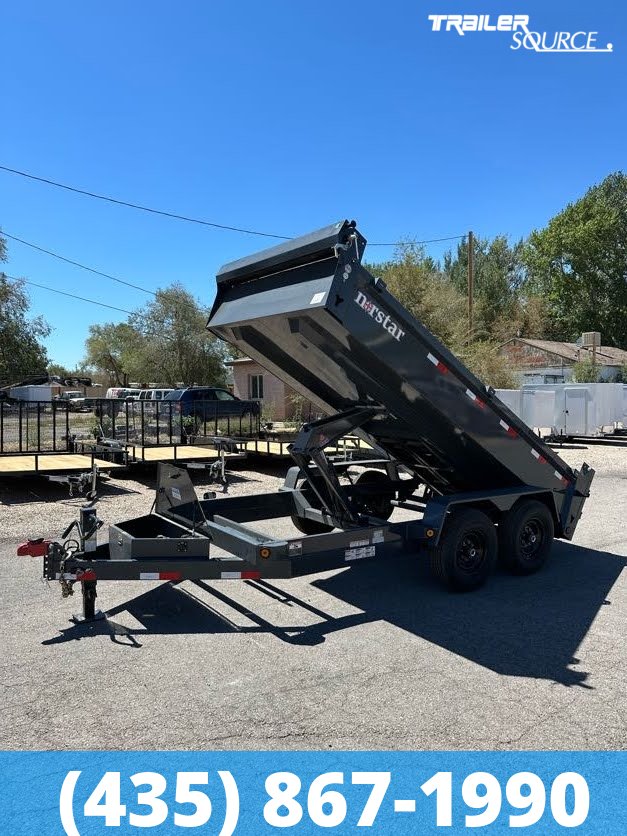 7x14 Norstar Iron Bull DCB 20" Sides 15K Dump Trailer