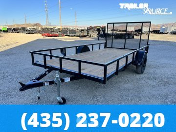 7x14 Built MAX Series Single Axle Utility