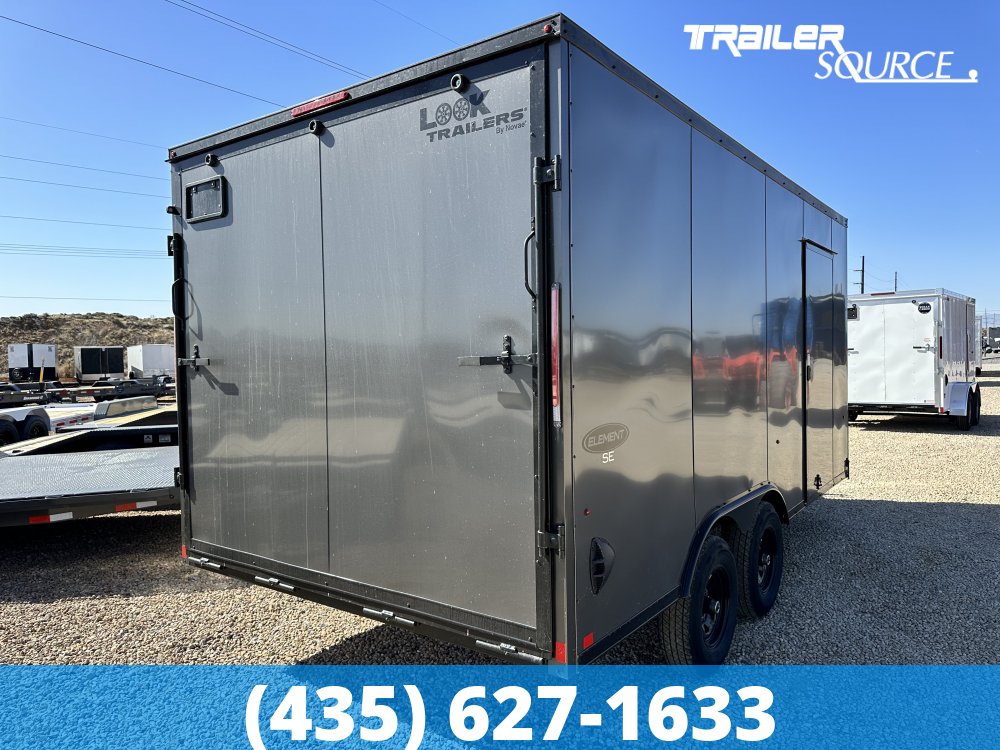 8.5x16 Look Element SE 7'0" Interior 10K Tandem Axle Enclosed Cargo