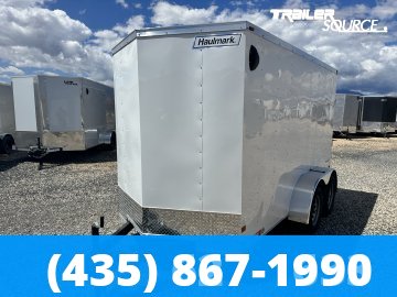 6x12 Haulmark Passport 6'6" Interior 7K Tandem Axle Enclosed Cargo Trailer