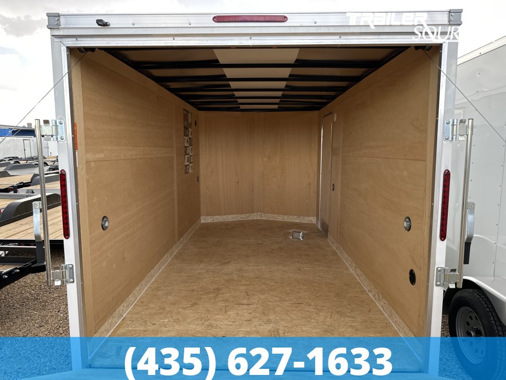 7x14 Haulmark Passport 6'6" Interior 7K Tandem Axle Enclosed Cargo Trailer