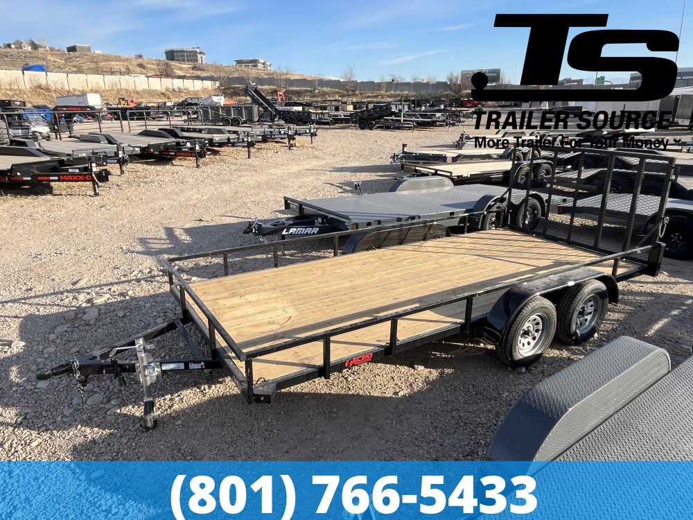 7x16 Echo EA-16-15T Utility Trailer - 7K GVWR