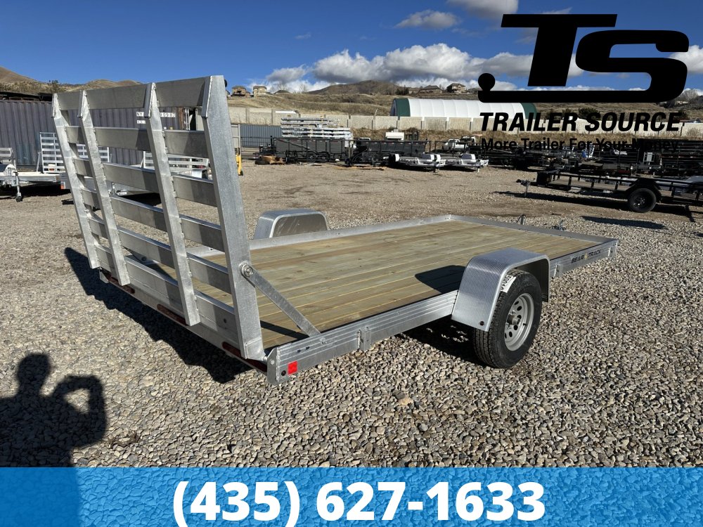 7x14 Bear Track BTU-W Aluminum Utility Trailer - 3.5K GVWR -