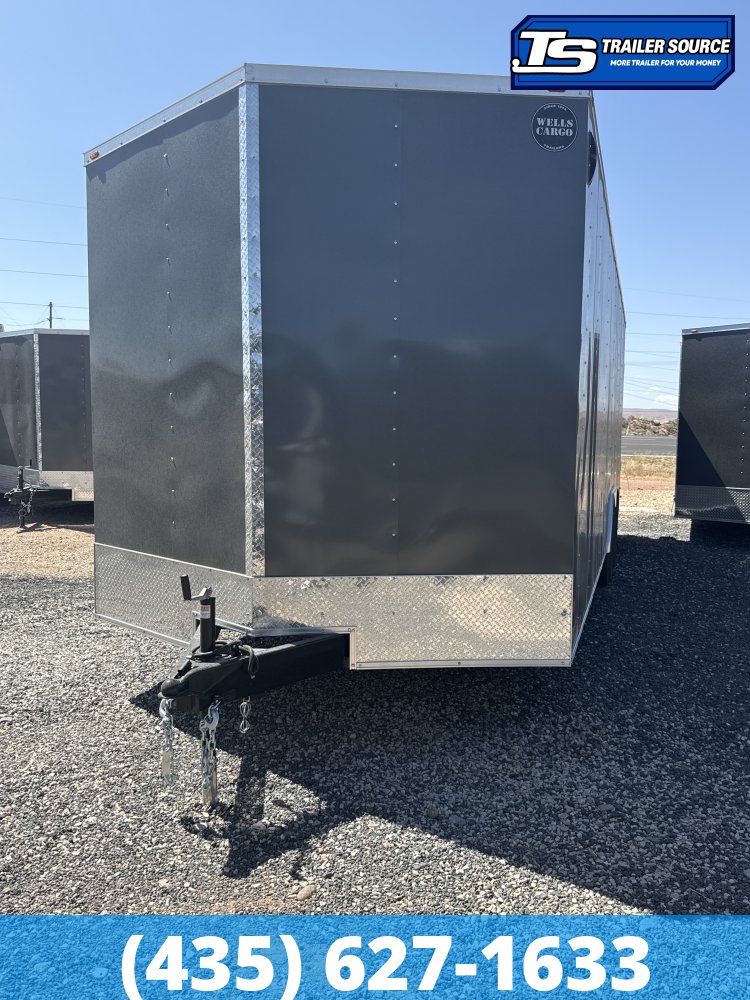 8.5x24 Wells Cargo Fast Trac Deluxe Enclosed Cargo
