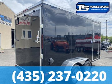 7x14 American Hauler Arrow Enclosed Cargo Trailer - 7'0" Interior - 7K GVWR - Ramp Door