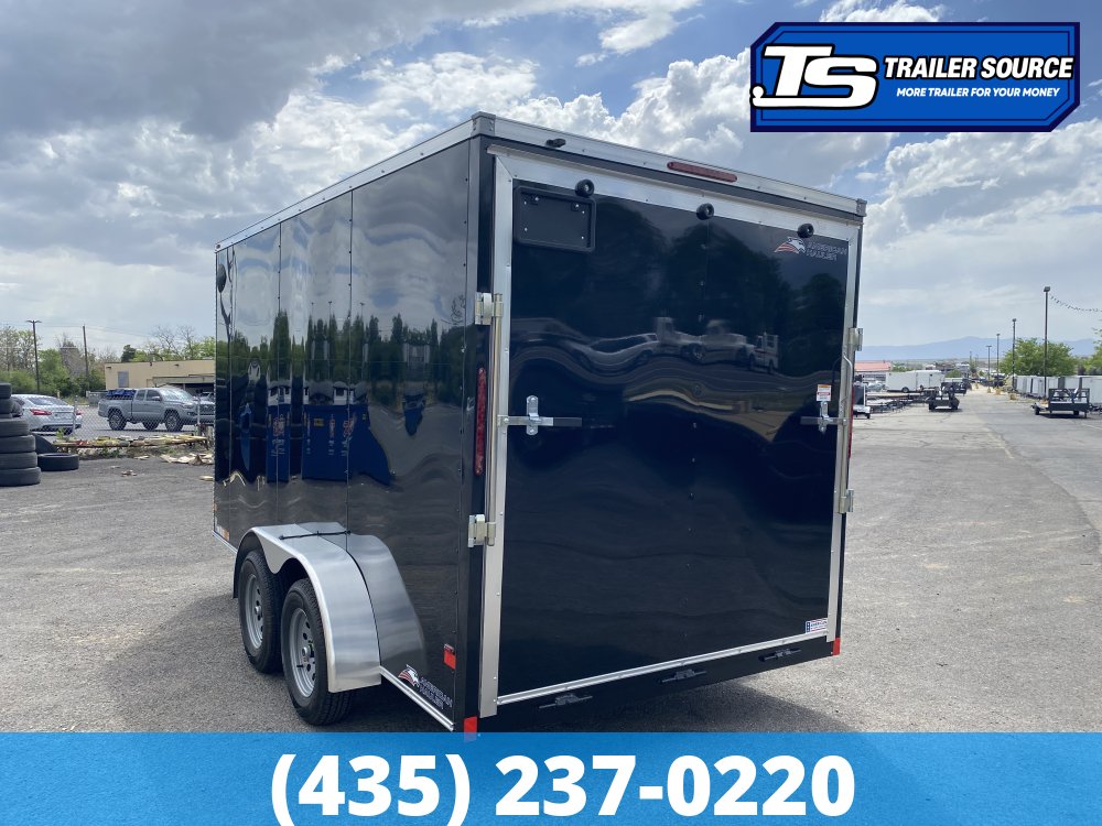 7x14 American Hauler Arrow Enclosed Cargo Trailer - 7'0" Interior - 7K GVWR - Ramp Door