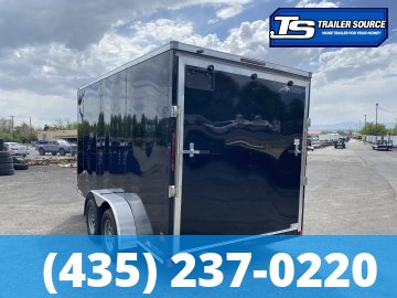 7x14 American Hauler Arrow Enclosed Cargo Trailer - 7'0" Interior - 7K GVWR - Ramp Door
