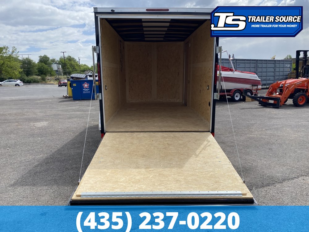 7x14 American Hauler Arrow Enclosed Cargo Trailer - 7'0" Interior - 7K GVWR - Ramp Door