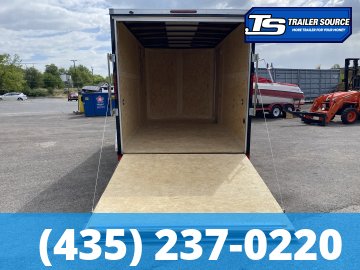 7x14 American Hauler Arrow Enclosed Cargo Trailer - 7'0" Interior - 7K GVWR - Ramp Door